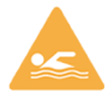 icon water warning
